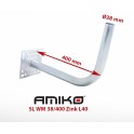 Antenne/parabolbeslag Amiko SL WM 38/400 Zink L40