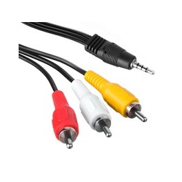 3RCA-3RCA cable for MAG250 1.5 m