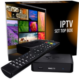 HYBRID IPTV STB MAG270 + gratis HDMI kabel
