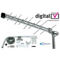 Philex 27885R DVB-T antenne, 16 elementers, passiv 16 dB